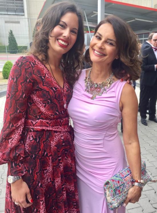 Gitta Saxx mit Myriam Sana auf der Verleihung der goldenen Sonne 2017