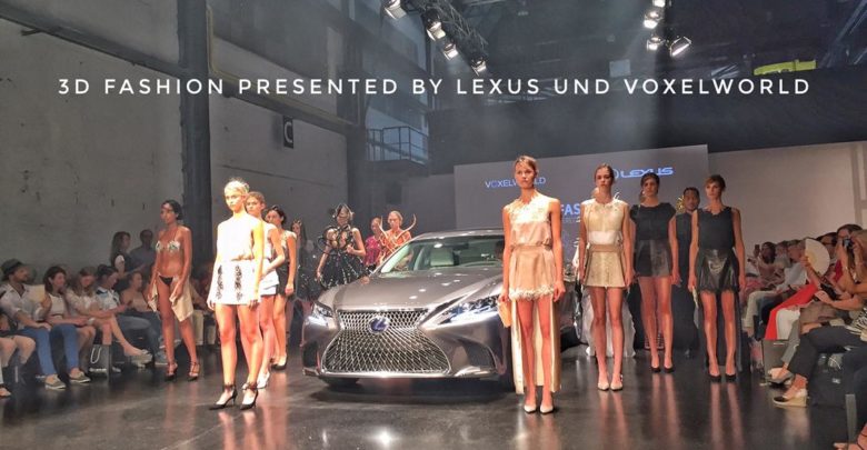 3D Fashion presented by Lexus und Voxelworld