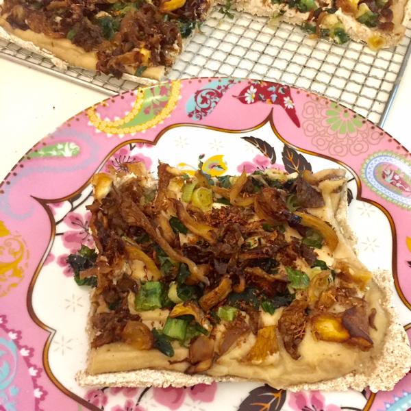 Rohkost Flammkuchen Rezept Vegan Und Glutenfrei Mit Austernpilzen Klaudija De Lifestyle Blog Dusseldorf